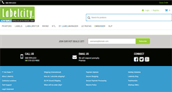 Desktop Screenshot of labelcity.com